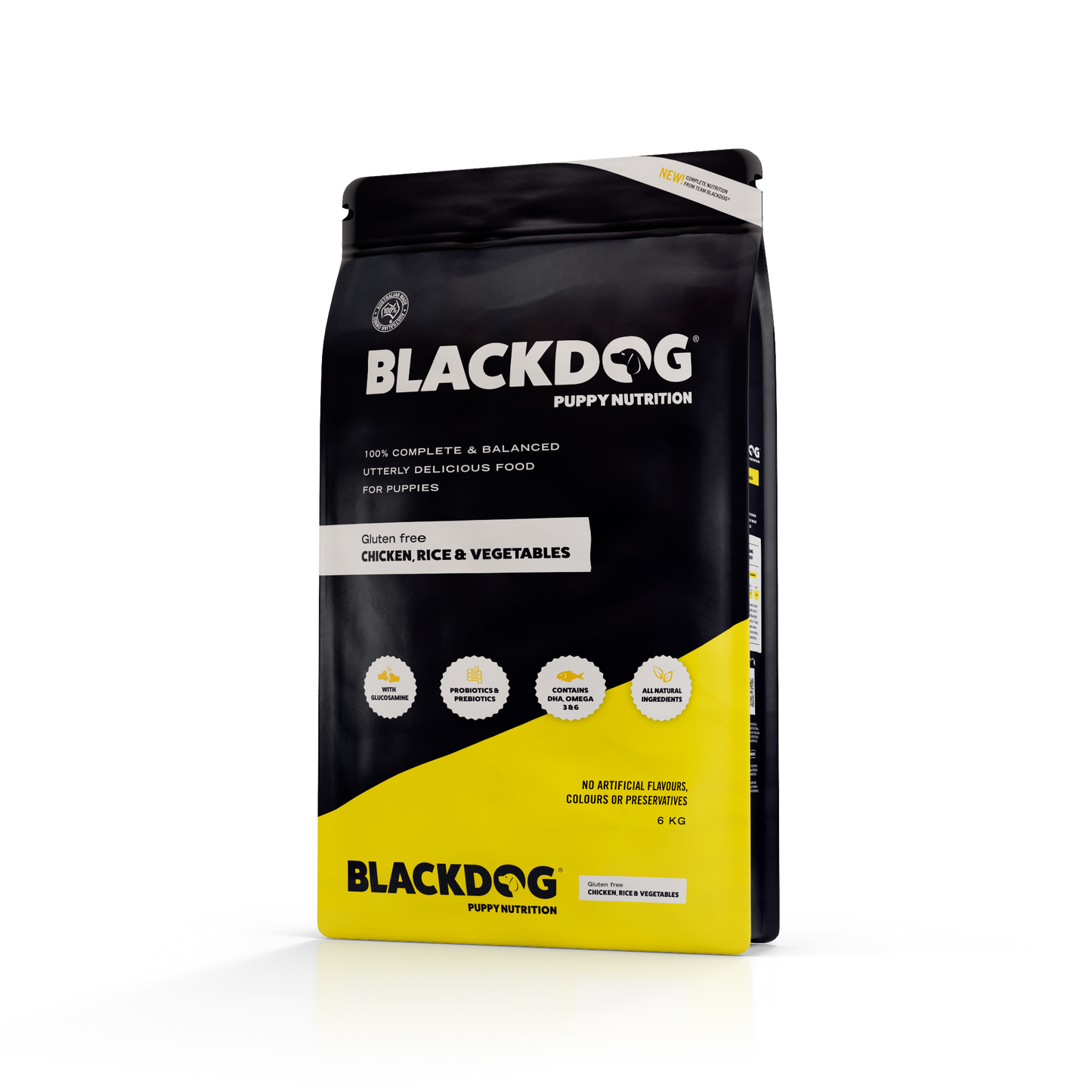 Blackdog Chicken Rice & Vegetables Puppy 6kg