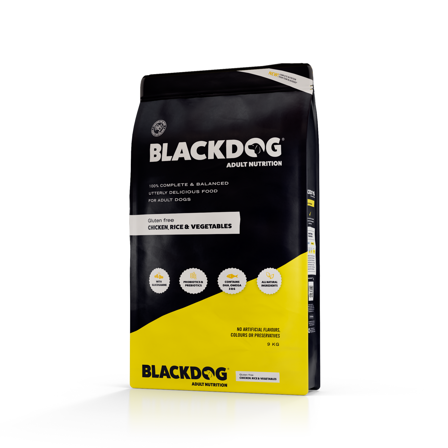 Blackdog Chicken Rice & Vegetables Adult 9kg